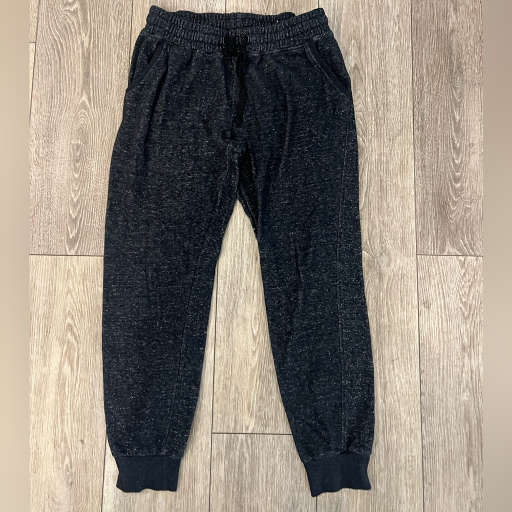 Cotton on medium Black and Gray Jogger Pants with Elastic Waistband - Picture 3 of 7